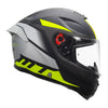 MT Hummer Brick Matt Fluro Yellow Helmet