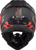 LS2 MX436 Pioneer Evo Adventurer Matt Black Red Helmet