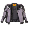 MOTOTECH Reflex Air Flo Mesh Riding Jacket Level 2 (Black Grey) (Without Armours)