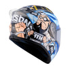 Bilmola Nex Polizia Gloss Black Blue Helmet