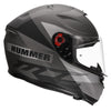 MT Hummer QUO Matt Titanium Helmet
