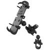 RAM Mounts Quick Grip XL Phone Mount with Handlebar U Bolt Base (RAM-B-149Z-A-PD4U)