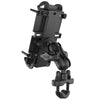 RAM Mounts Quick Grip XL Phone Mount with Handlebar U Bolt Base (RAM-B-149Z-A-PD4U)