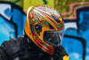 Tiivra Razz Tazz Gold Helmet