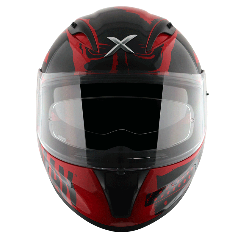 AXOR Street DC Batman Gloss Red Black Helmet
