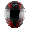 AXOR Street DC Batman Gloss Red Black Helmet