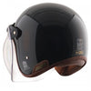 AXOR Jet Open Face Gloss Black Helmet