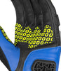 Rynox Gravel Dualsport Gloves (Hi Viz Green Blue)