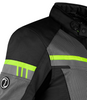 Rynox Stealth Air Pro Riding Jacket (Black Fluro Yellow)