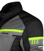 Rynox Stealth Air Pro Riding Jacket (Black Fluro Yellow)