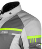 Rynox Stealth Air Pro Riding Jacket (Light Grey)