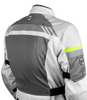 Rynox Stealth Air Pro Riding Jacket (Light Grey)