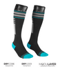 Rynox H2GO EVO Waterproof Socks (Black Blue)