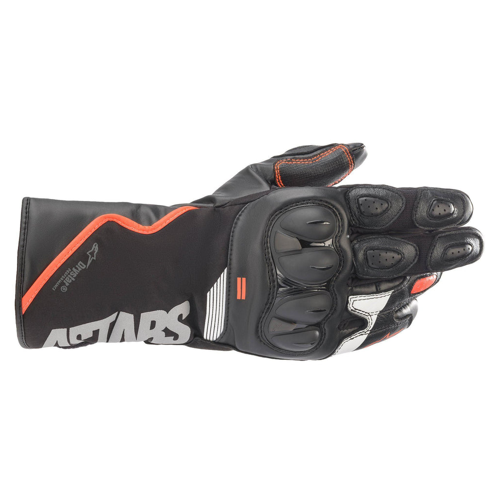 Alpinestars SP-365 DRYSTAR Black Red Fluro White Gloves