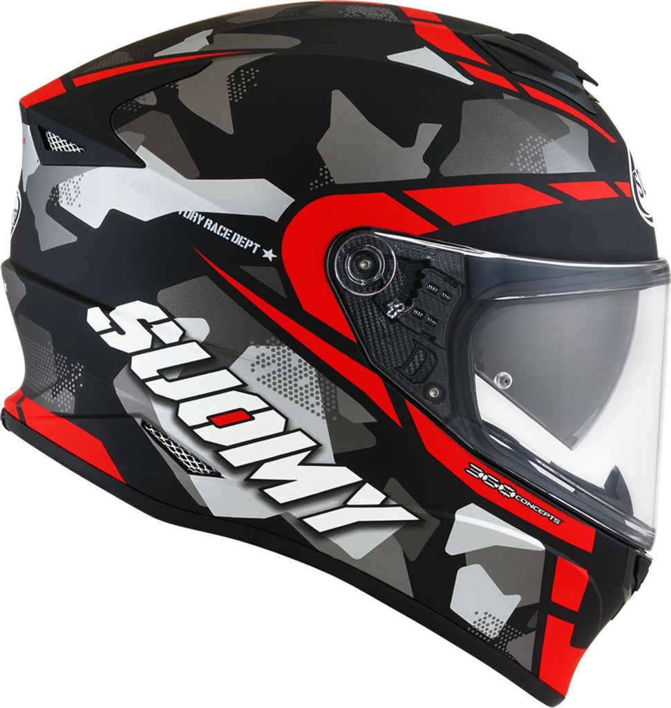 SUOMY Stellar Race Squad Matt Red Helmet