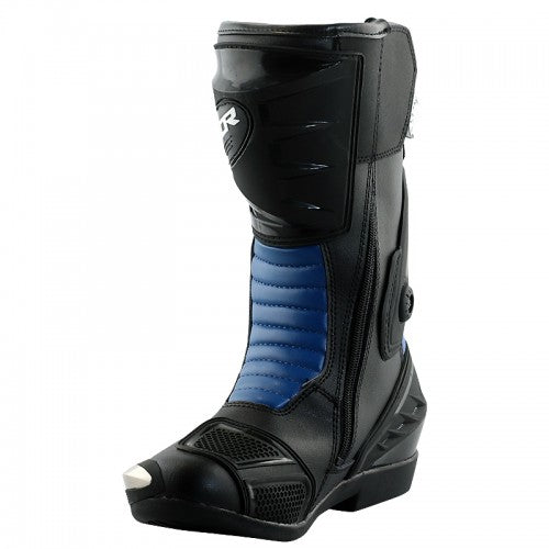 Axor Slipstream Riding Boots (Black Blue) Moto Central