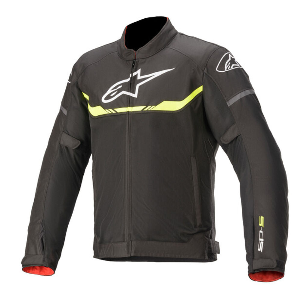 Alpinestars T-SPS AIR Black Fluro Yellow Jacket