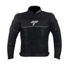 Tarmac One III Riding Jacket Black with SafeTech Protectors + Combo Offer FREE Tarmac Tex Gloves (Black)