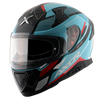 AXOR Apex Turbine Gloss Hex Blue Red Helmet