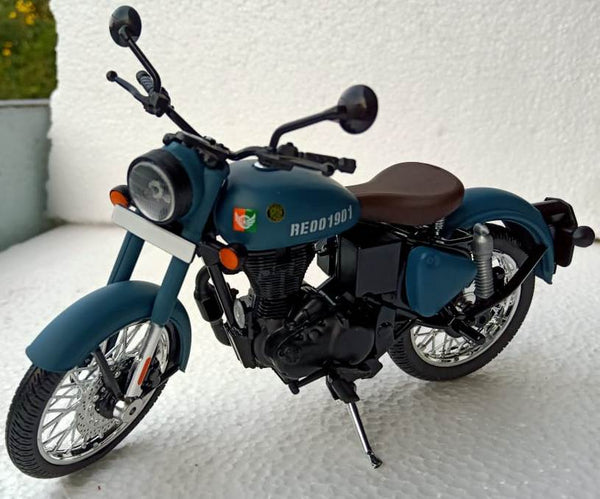 Royal enfield classic 350 bs6 airborne blue price sale