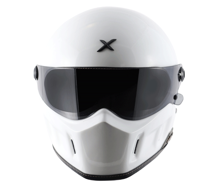 AXOR Retro Dominator White Helmet