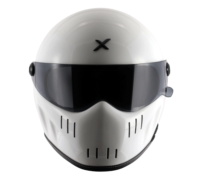 AXOR Retro Rogue White Helmet