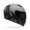 Bell Qualifier Integrity Matt Grey Orange Camo Helmet, Full Face Helmets, BELL, Moto Central