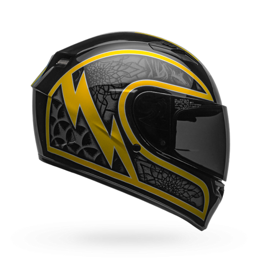 Bell Qualifier Scorch Gloss Black Gold Helmet