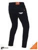 Bikeratti Raven Pro Denim Jeans with Kevlar and D3O Armour (Black)