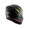 AXOR Rage Carbon Warfare Black Neon Yellow Gloss Helmet
