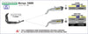 ARROW Kawasaki Versys 1000 2019/2020 Race Tech Titanium Exhaust With Carby end Cap (71893PK)