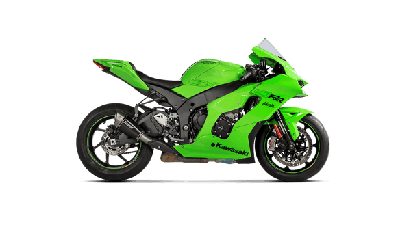 AKRAPOVIC KAWASAKI NINJA ZX-10R 2021 Slip-On Line (Titanium)  (S-K10SO28-ASZTBL)