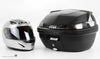 GIVI Top Case MONOLOCK 37LTR. BLACK with Smoked Reflectors (B37NT)
