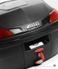 GIVI Top Case MONOLOCK 37LTR. BLACK with Red Reflectors (B37N)