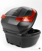 GIVI Top Case MONOLOCK 37LTR. BLACK with Red Reflectors (B37N)