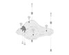 SW Motech Adapter kit for Adventure Luggage Rack for Givi Monokey Cases (GPT.00.152.35400/B)