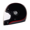 Royal Enfield FF Drifter V2 Big Stripe Gloss Black Helmet