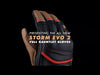 Rynox Storm Evo 2 Gloves (Black)