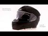SMK Gullwing Solid Matt Black (MA200) Helmet