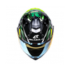 Bilmola Nex Ninja Gloss Black Green Helmet