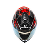 Bilmola Nex Ninja Gloss Black Red Helmet