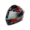 Bilmola Nex Ninja Gloss Black Red Helmet