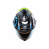 Bilmola Nex Octo Gloss Black Blue Helmet