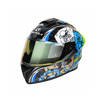 Bilmola Nex Octo Gloss Black Blue Helmet