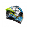 Bilmola Nex Octo Gloss Black Blue Helmet