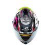 Bilmola Nex Octo Gloss Black Pink Helmet