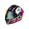Bilmola Nex Octo Gloss Black Pink Helmet