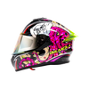 Bilmola Nex Octo Gloss Black Pink Helmet