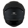 KYT TT Course Plain Matt Black Helmet
