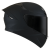 KYT TT Course Plain Matt Black Helmet